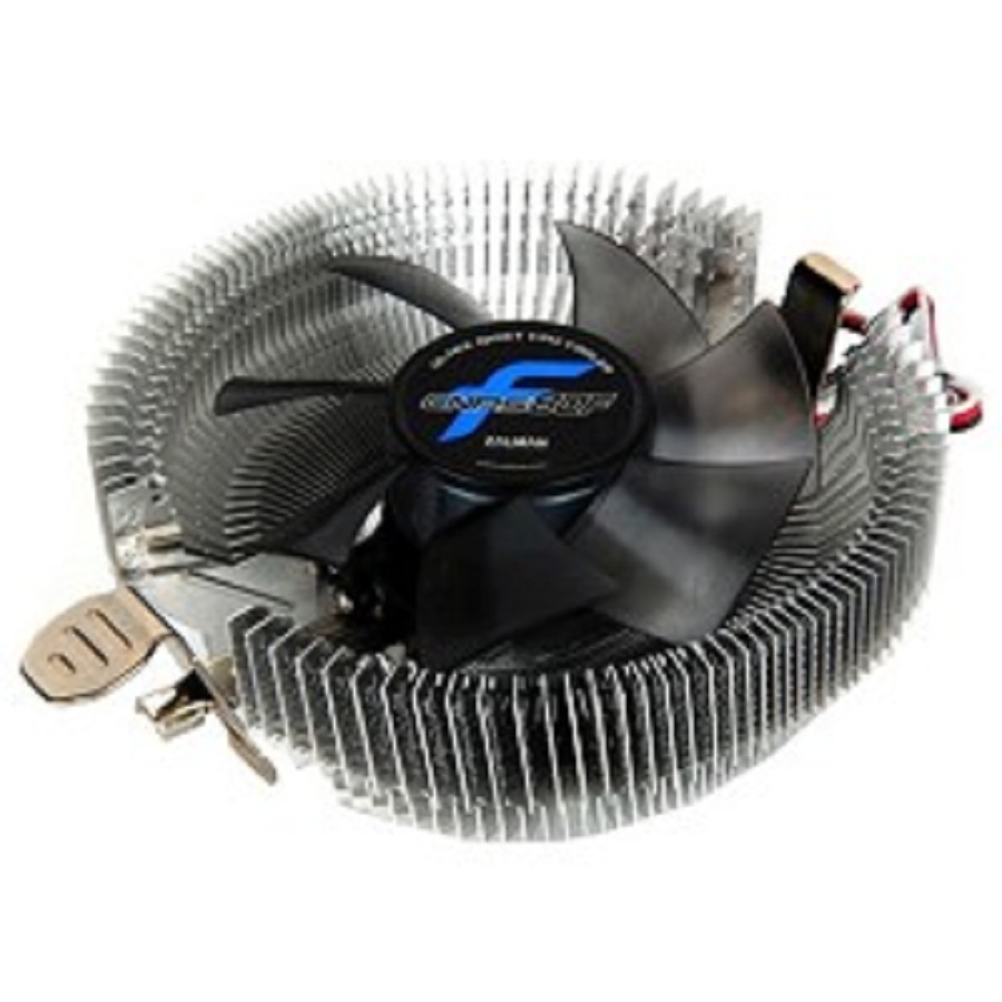 Zalman Вентилятор Cooler CNPS80F CN 3пин, 775 1155 754-AM2 AM3 FM1, 23.8 дБ, 2500 об м, Al