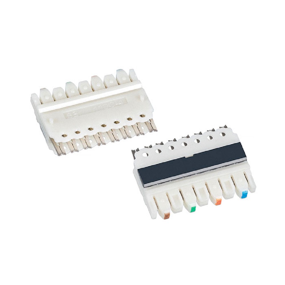 Cabeus Разъемы, Проходные адаптеры, Вставки CB-4P 4-х парный 110 модуль, категория 5e