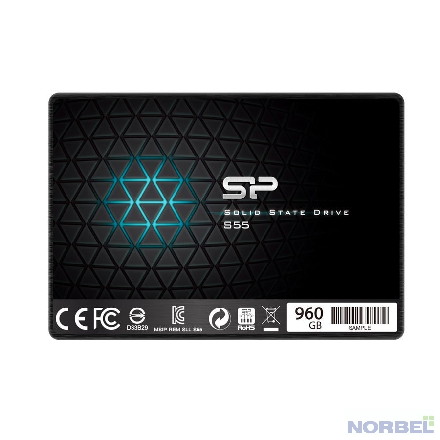 Silicon Power накопитель SSD 960Gb S55 SP960GBSS3S55S25