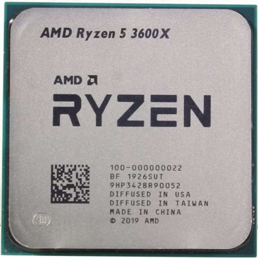 Amd Процессор CPU Ryzen 5 3600X OEM 100-000000022 3.8GHz up to 4.4GHz 6x512Kb+32Mb, 6C 12T, Matisse, 7nm, 95W, unlocked, AM4