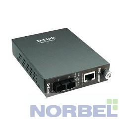 D-Link Сетевое оборудование DMC-300SC D8A Медиаконвертер с 1 портом 10 100Base-TX и 1 портом 100Base-FX с разъемом SC для многомодового оптического кабеля до 2 км