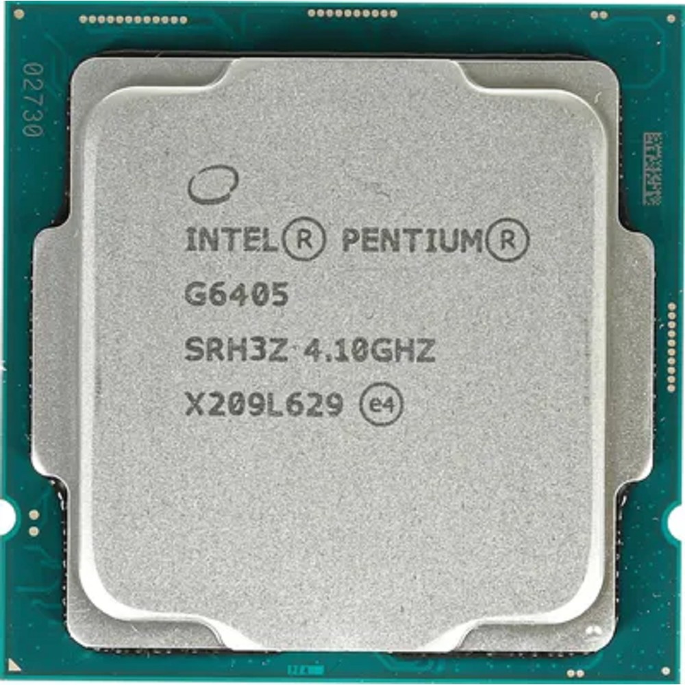 Intel Процессор CPU Pentium Gold G6405 Comet Lake OEM 4.1ГГц, 4МБ, Socket1200