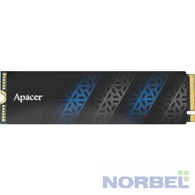 Apacer накопитель SSD AS2280P4U PRO 256Gb M.2 PCIe Gen3x4, R3500 W1200 Mb s, MTBF 1.8M, 3D NAND, NVMe, Retail AP256GAS2280P4UPRO-1