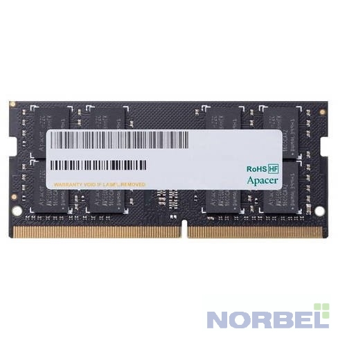 Apacer Модуль памяти DDR4 SODIMM 4GB ES.04G2V.KNH PC4-21300, 2666MHz