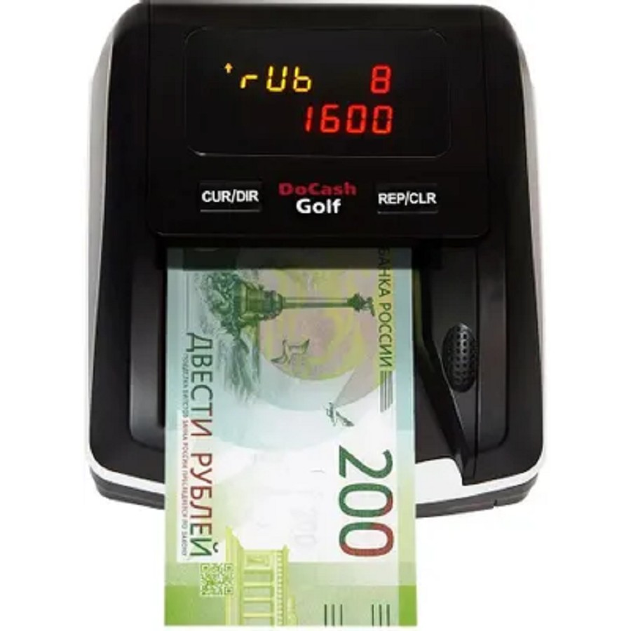 DoCash Детектор валют Golf Детектор банкнот автоматический рубли АКБ