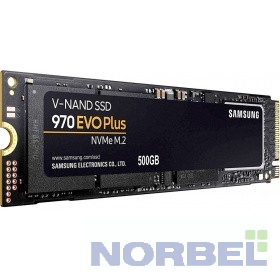 Samsung накопитель SSD 500Gb 970 EVO Plus M.2 MZ-V7S500BW