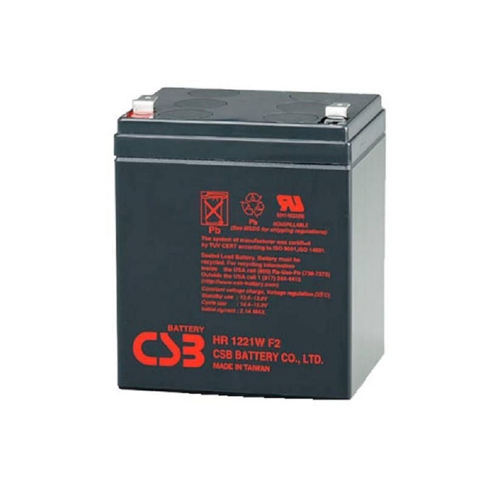 Csb батареи Батарея HR1227W 12V 7,5Ah F2