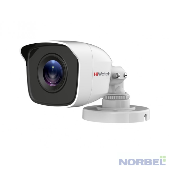 Hikvision Видеонаблюдение HiWatch DS-T200 B Камера видеонаблюдения 3.6-3.6мм HD-CVI HD-TVI цветная корп.:белый