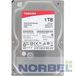 Toshiba Жесткий диск 1TB HDWD110UZSVA P300