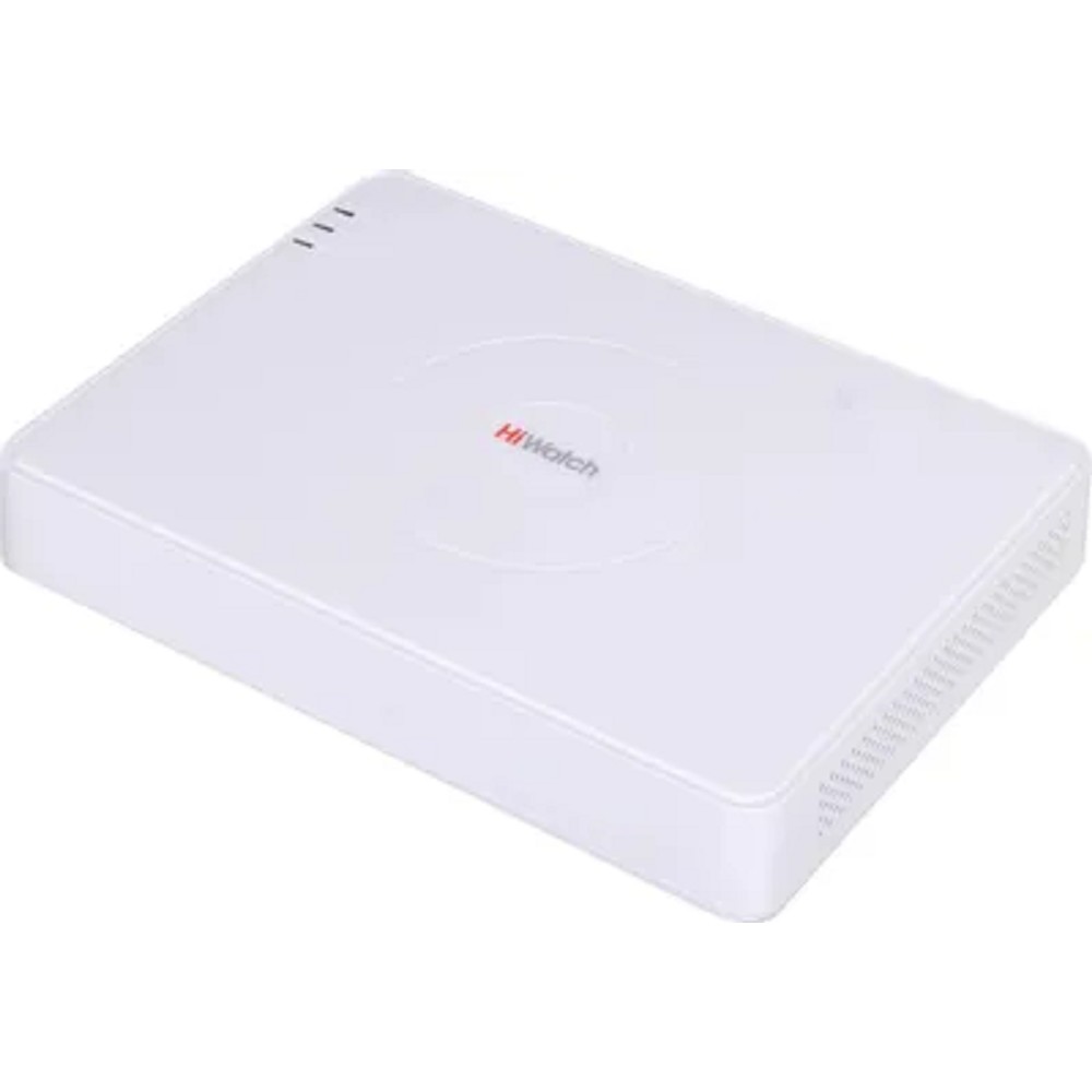 HiWatch Видеорегистраторы DS-N208P C IP-видеорегистратор 8-ми канальный c 8-ю PoE интерфейсами Видеовход: 8 IP 4Мп; Аудиовход: 1 канал RCA; Видеовыход: 1 VGA и 1 HDMI до 1080Р; Аудиовыход;