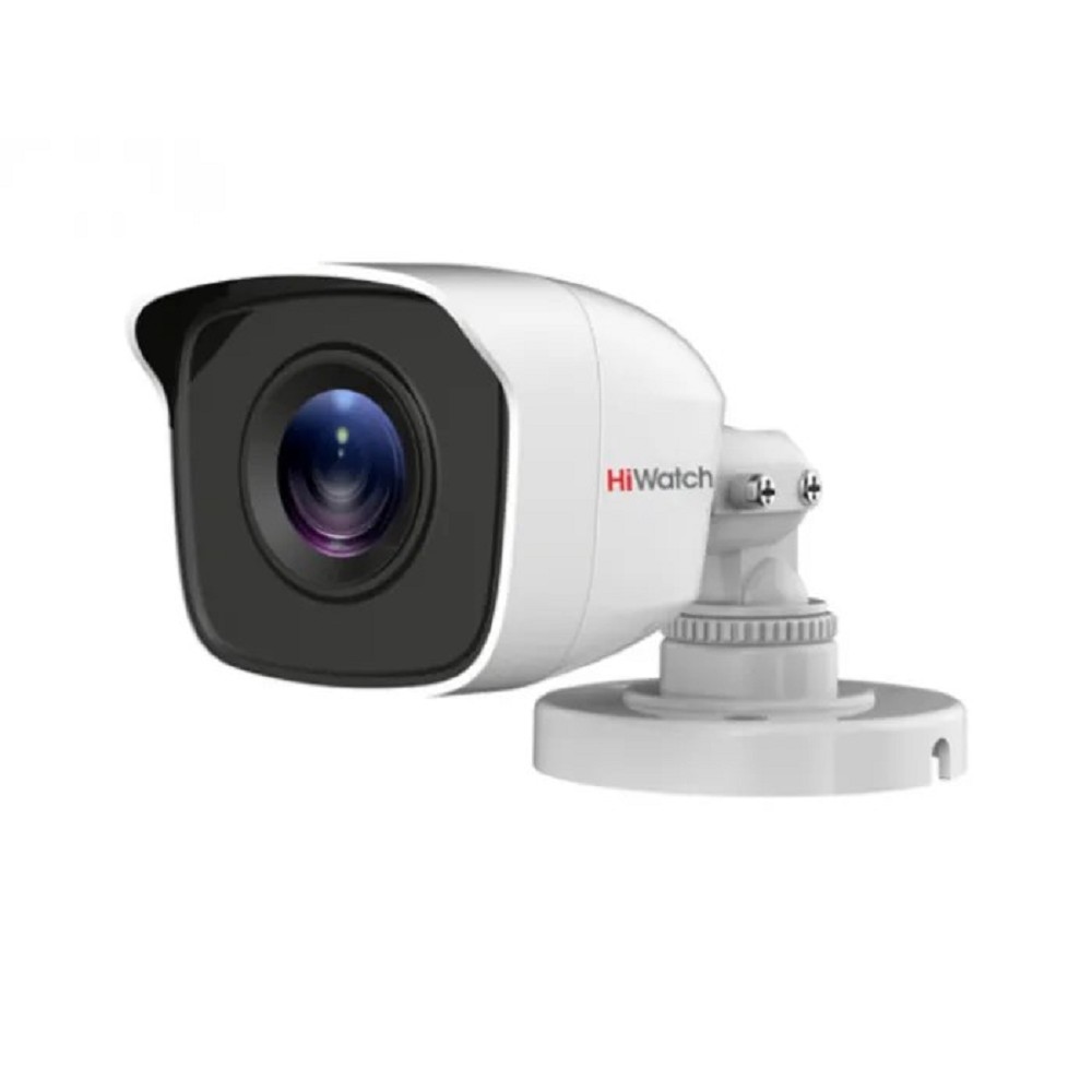 HiWatch Видеонаблюдение DS-T200 B 2.8 mm Камера видеонаблюдения 2.8-2.8мм HD TVI цветная корп.:белый