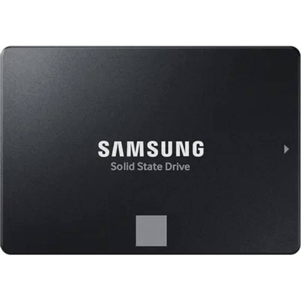 Samsung Твердотельный накопитель SSD 870 EVO MZ-77E1T0BW 2.5&quot; 1TB Client SSD SATA 6Gb s, 560 530, MTBF 1.5M, 3D V-NAND TLC, 1024MB, 600TBW, 0,33DWPD, RTL