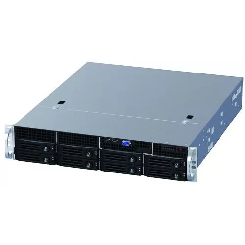 Supermicro Сервер Ablecom CS-R25-07P 2U rackmount, ATX, Micro-ATX and Mini-ITX mb, 8x3.5''+1 2 trays, single 550W CRPS PSU 21"" depth chassis power cord not included
