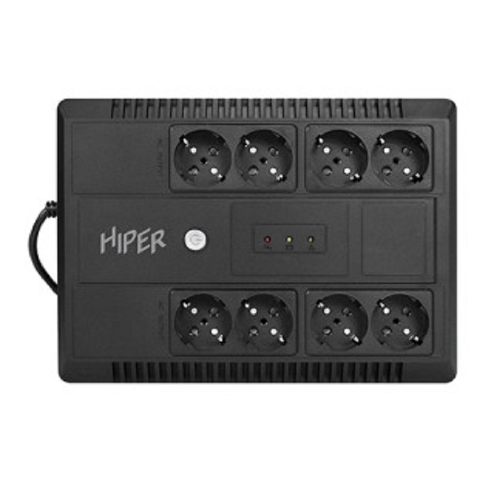 Hiper ИБП INLine LM-1000: Линейно-интерактивный 1000VA 600W Розетки: 8 CEE АКБ: Свинцово-кислотная, 12В 9 Ач