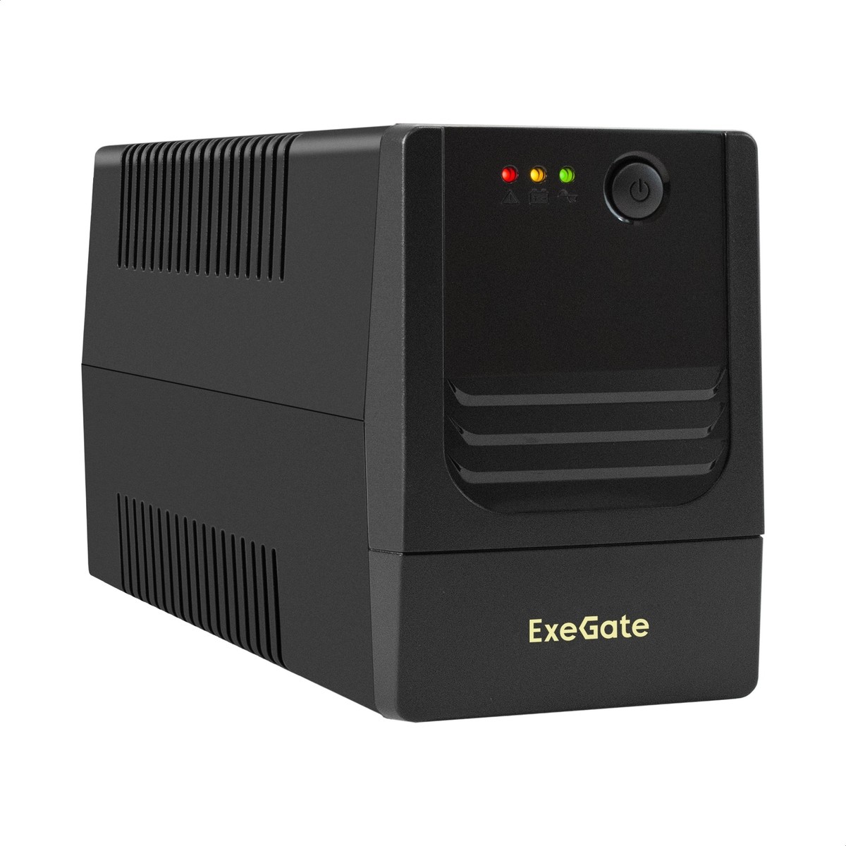 EXEGATE ИБП EX299473RUS ИБП Power NB-450.LED.AVR.2SH 450VA 270W, LED, AVR, 2 Schuko, батарея 12V 4.5Ah, Black