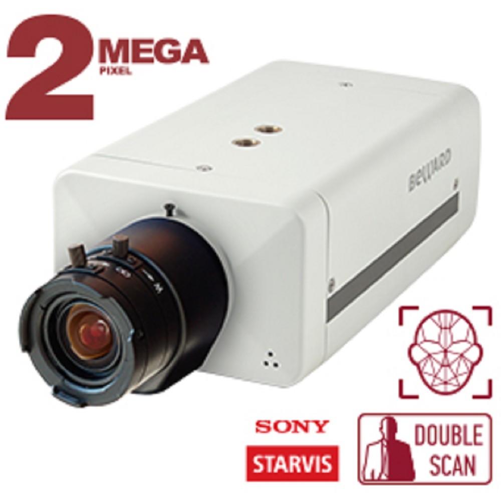 BEWARD Камера видеонаблюдения B8182710 2 Мп, 1 2.8'' КМОП SONY Starvis, 0.002 лк день 0.001 лк ночь , 2xWDR до 120 дБ, H.265 H.264 MJPEG, 1920х1080, 25 к с, объектив C CS