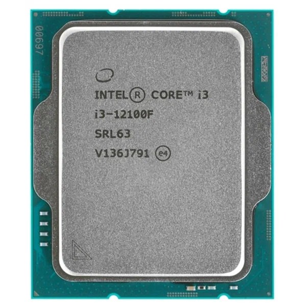 Intel Процессор CPU Core i3-12100F Alder Lake OEM