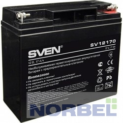 Sven батареи SV12170 12V 17Ah батарея аккумуляторная
