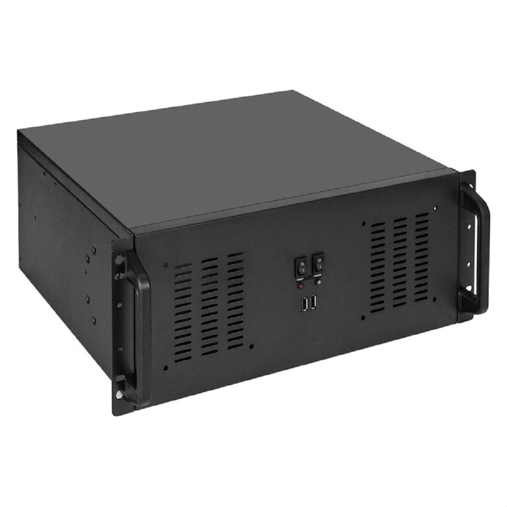 EXEGATE Корпус EX295480RUS Серверный корпус Pro 4U350-02 <RM 19", высота 4U, глубина 350, без БП, 2 USB>