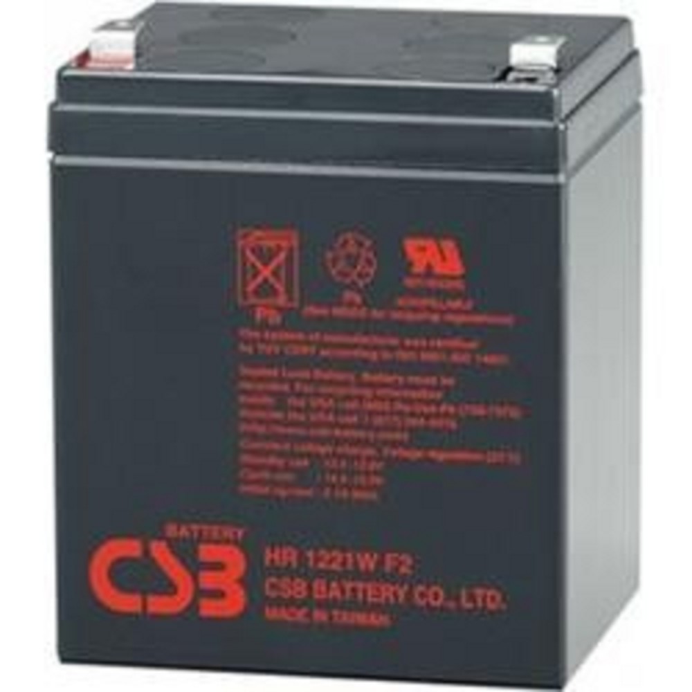Csb батареи Батарея HR1221W 12V 5Ah 21W клеммы F2