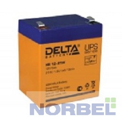 Delta батареи HR 12-28W 7 А ч, 12В свинцово- кислотный аккумулятор