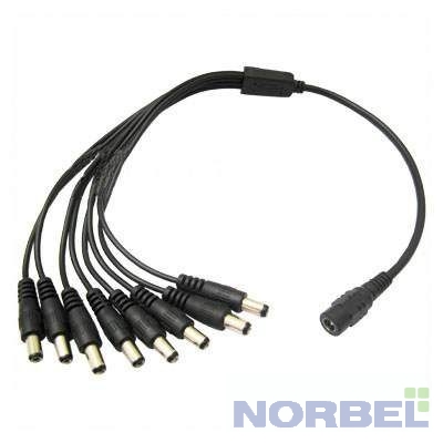 Falcon Eye Блок питания Монтажные материалы W-SP1-8H • Разветвитель питания DC для видеокамер 1 8