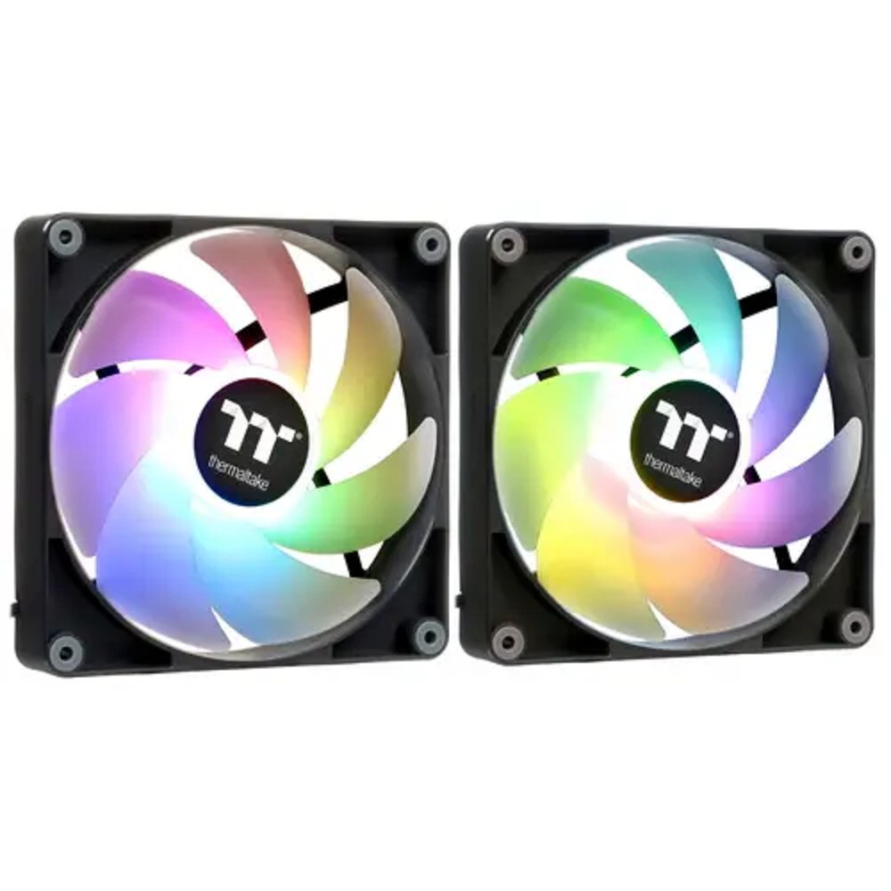 Thermaltake Кулер для компьютерного корпуса, , CT140 ARGB Sync PC Cooling Fan, CL-F150-PL14SW-A, ARGB 140мм вентилятор, 500-1500об.мин, 4pin PWM 3pin ARGB, 77.37CFM, 30.5 dB A , 140x140x25мм, Черный