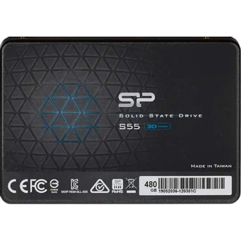 Silicon Power накопитель SSD 480Gb S55 SP480GBSS3S55S25