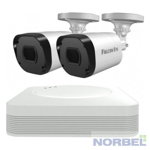 Falcon Eye Цифровые камеры FE-104MHD KIT Light SMART Комплект видеонаблюдения 4-х канальный гибридный