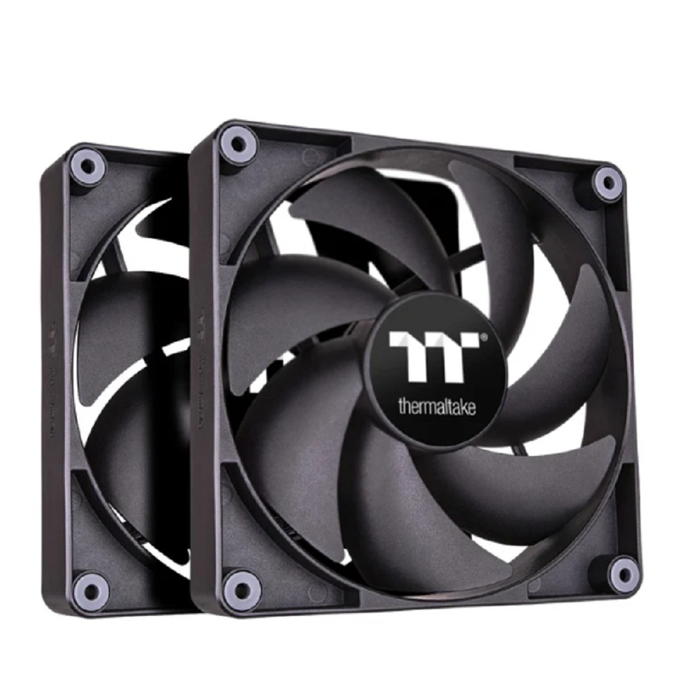 Thermaltake Кулер для компьютерного корпуса, , CT140 PC Cooling Fan, CL-F148-PL14BL-A, 140мм вентилятор, 500-1500 об.мин, 4pin PWM, 77.37 CFM, 30.5 dB A , 140x140x25мм, Черный