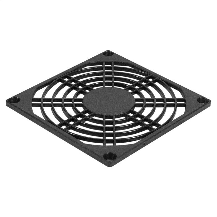 EXEGATE Вентиляторы EX295270RUS Решетка для вентилятора 90x90 EG-090PSB 90x90 мм, пластиковая, квадратная, черная